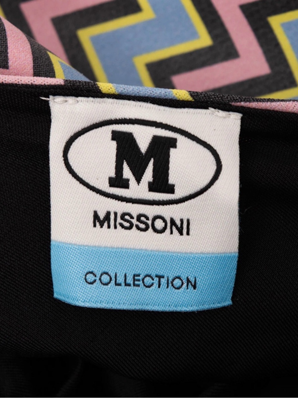 Missoni Zigzag Plunge One-Piece Swimsuit Size EU 44 US 8/10 $658 NWT! - Picture 5 of 10